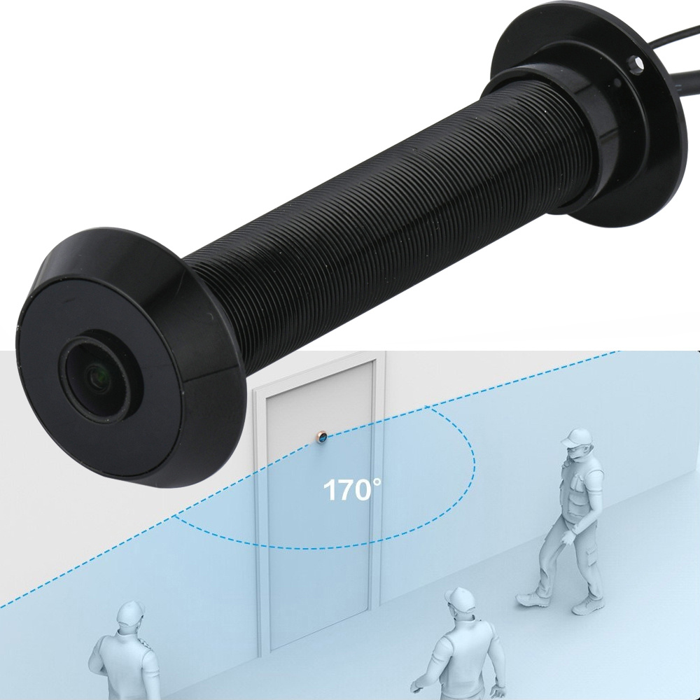 Home Security Front Door Camera - LED-Türspion-Kamera 1080P 2MP TF-Karte Eingebautes IR-Audio
