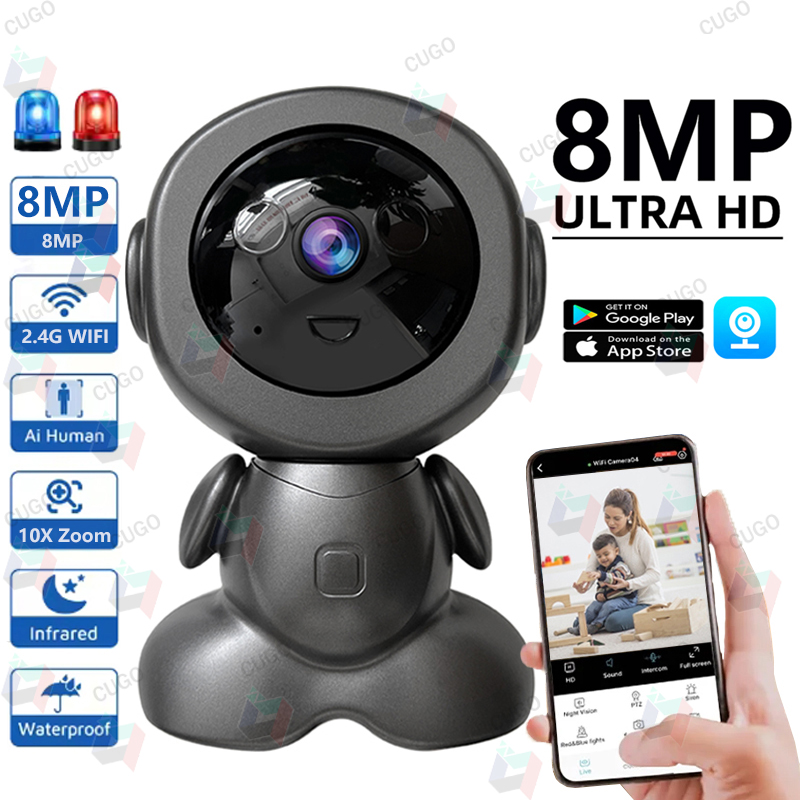 8MP WLAN Überwachungsroboter-K – Home Security Robot Bewertung und Preis