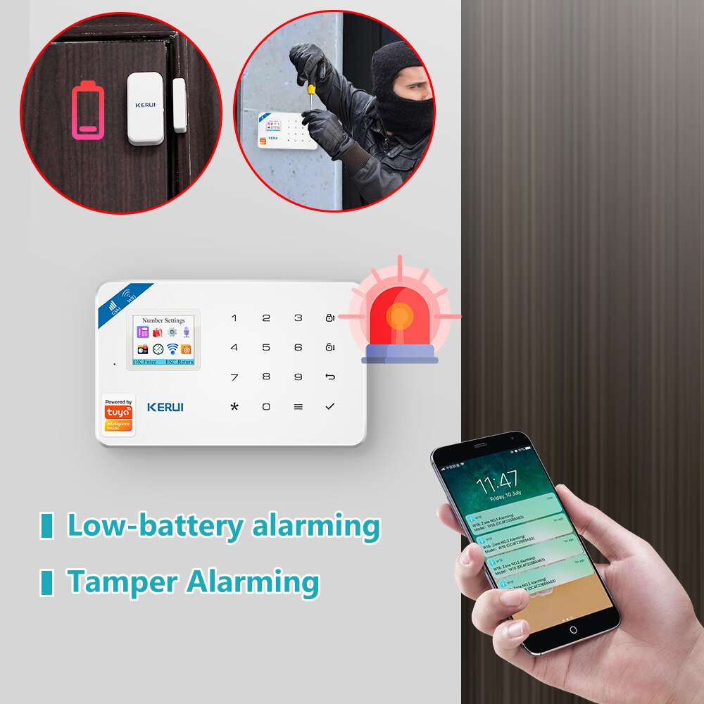 KERUI W181 Tuya Smart WIFI GSM – Home Security Front Door Camera Bewertung und Preis