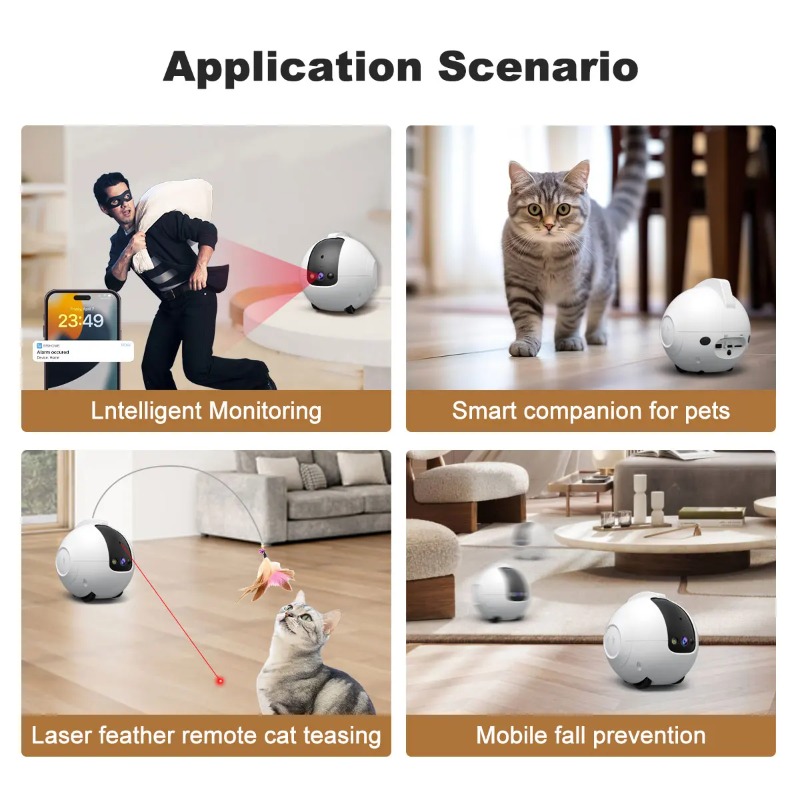 Haustierüberwachungskamera 4 M – Home Security Robot Bewertung und Preis