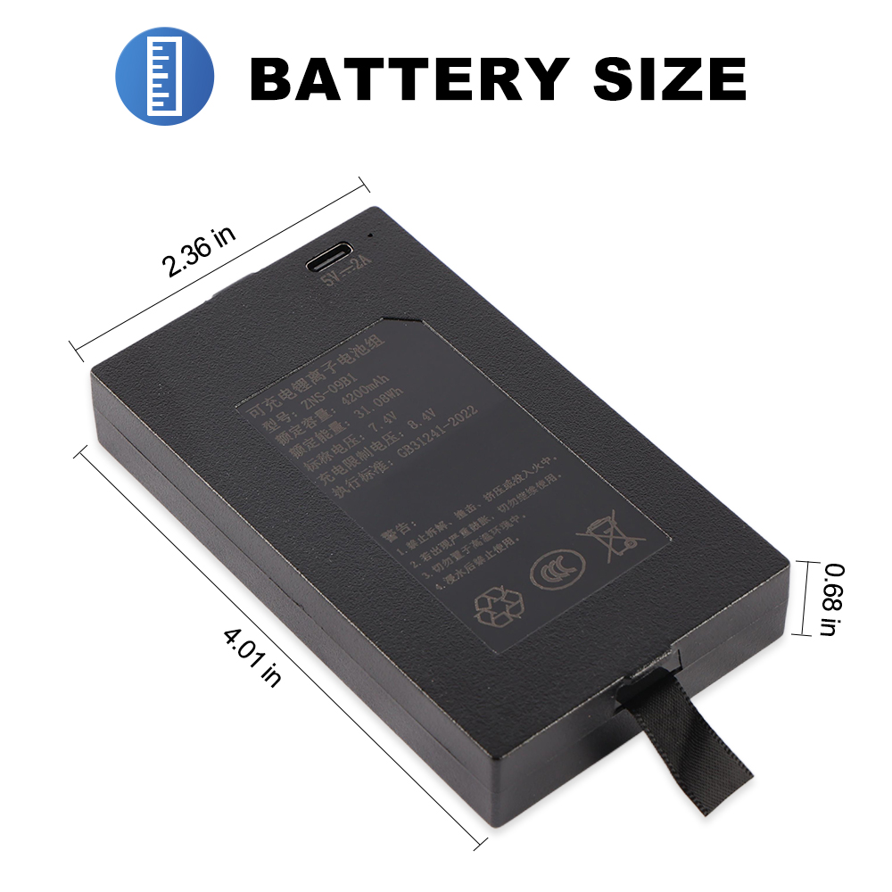 ZNS-09B1 4200mAh C+C- P-P+ Ers – Home Security Battery Replacement Bewertung und Preis